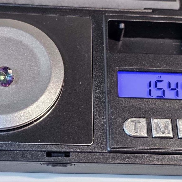 Mystic Topaz Round Gemstone Pairs 3.02 cts - Picture 5 of 5